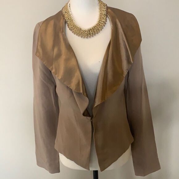 𝅺🌟nwt RW&CO Satin-Collar Blazer🌟 - Picture 1 of 8